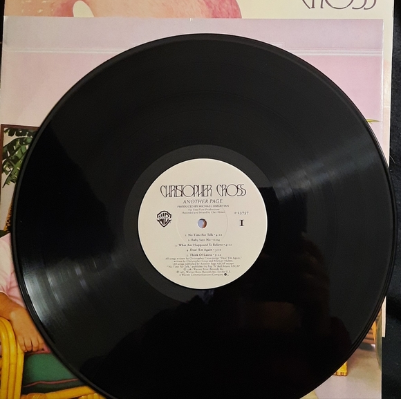 Christopher Cross- Another Page, Vinyl LP 1983 - Picture 10 of 11